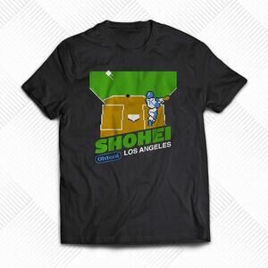 Shohei Ohtani Retro Baseball Game Fan Gift Graphic Sports Mlb T Shirt